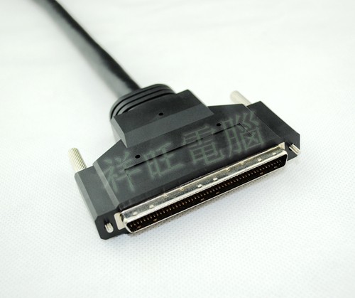 SCSI线100针线 100P线 高密100P线 HPDB100P高精密线 SCSI高密线 - 图1