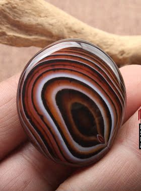 缠丝玛瑙把玩标本摆件奇石吊坠