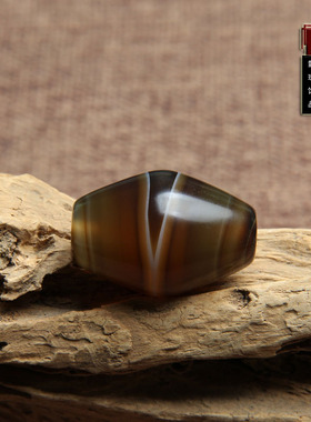 天然缠丝玛瑙天眼药师佛吊坠