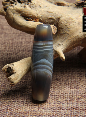 天然缠丝玛瑙天眼天珠锁骨链