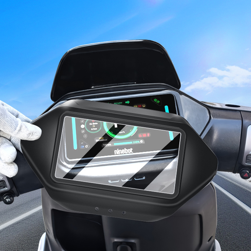 专用2025款九号MZmix仪表罩MZ110钢化膜MZmax仪表盘保护壳电动车 - 图3