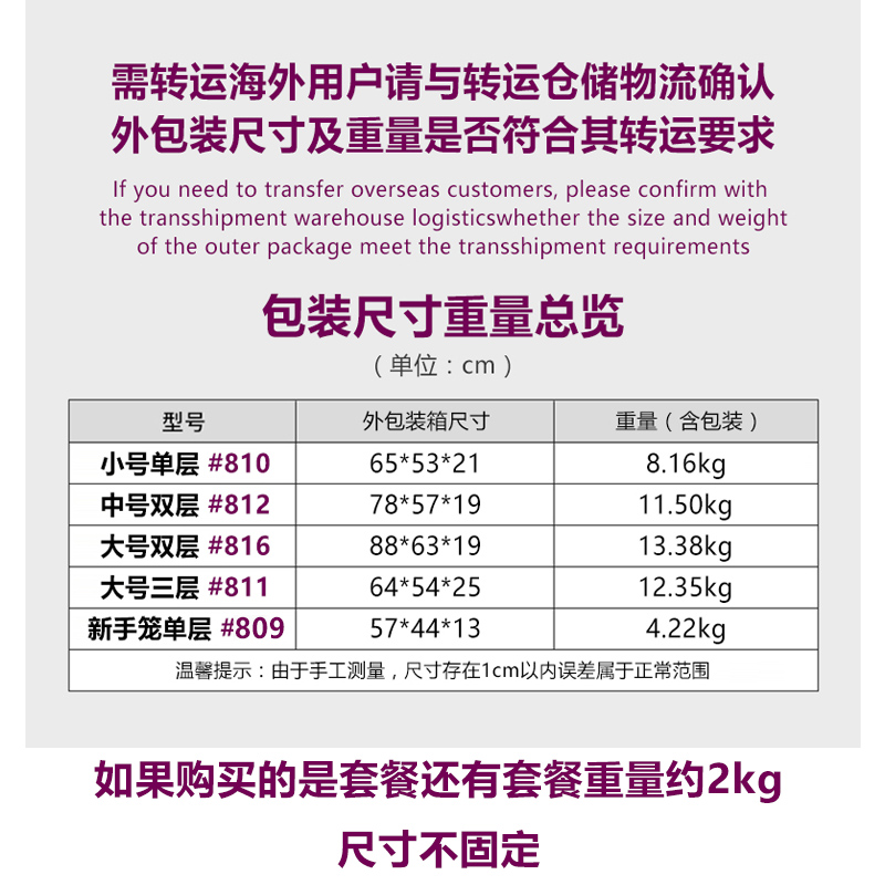 兔笼宠物兔子笼子室内专用整套防喷尿大空间新式兔笼荷兰猪豚鼠笼 - 图2