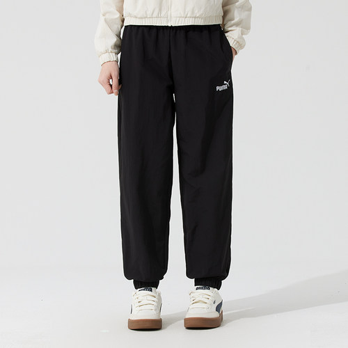 PUMA彪马25新款防风拒水防晒排湿九分运动长裤女子休闲裤688567 - 图0