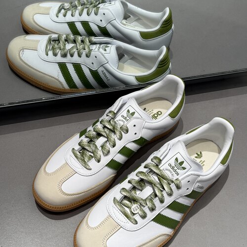 adidas阿迪达斯三叶草男女SAMBA OG WORI运动休闲鞋JS1352/JS1351 - 图1