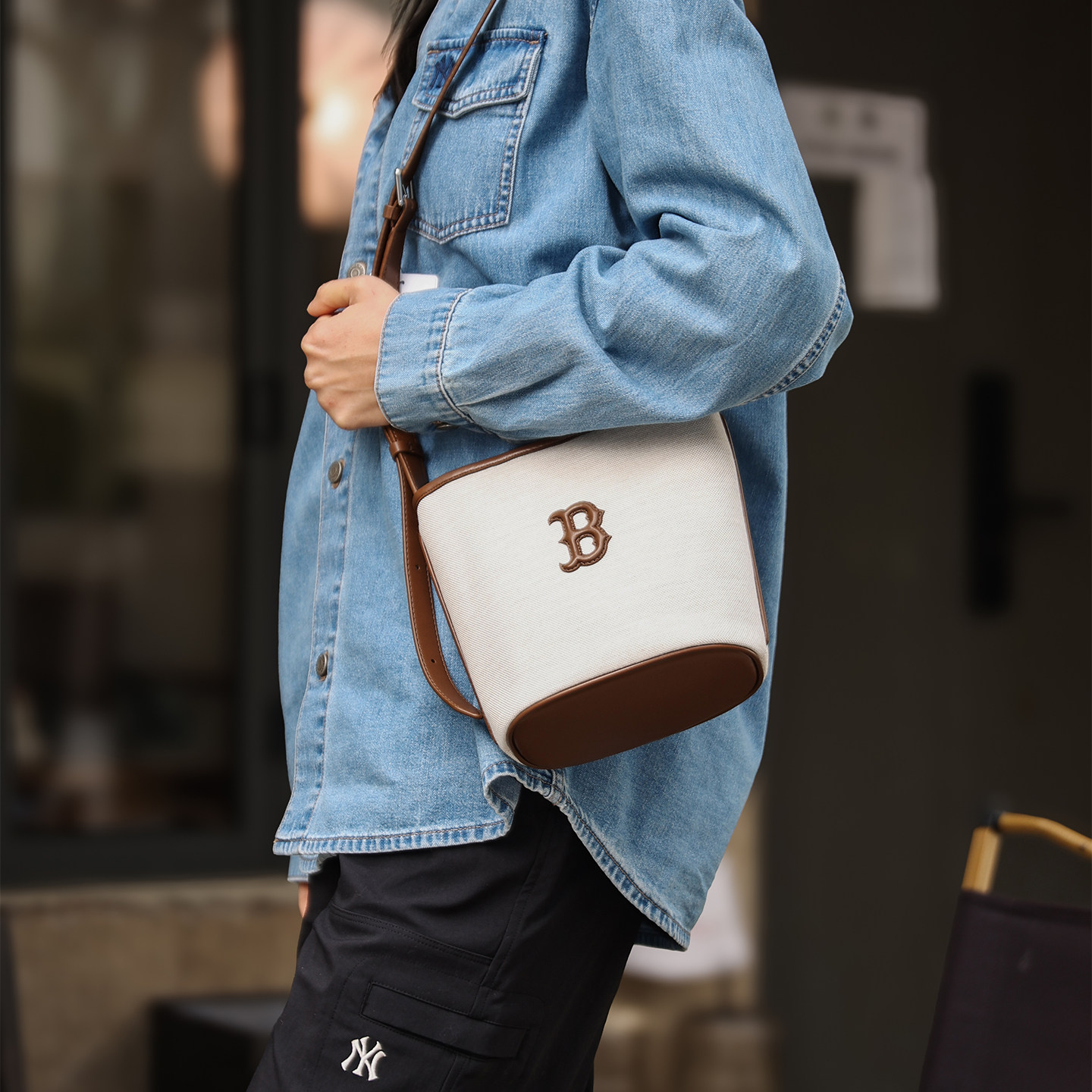 MLB's new classic casual all-match sports shoulder bag