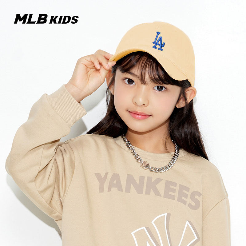 MLB棒球帽儿童时尚潮流NY休闲帽儿童LA鸭舌帽酷帅运动帽7ACP7703N,淘宝优惠券,粉丝福利购,淘宝优惠卷