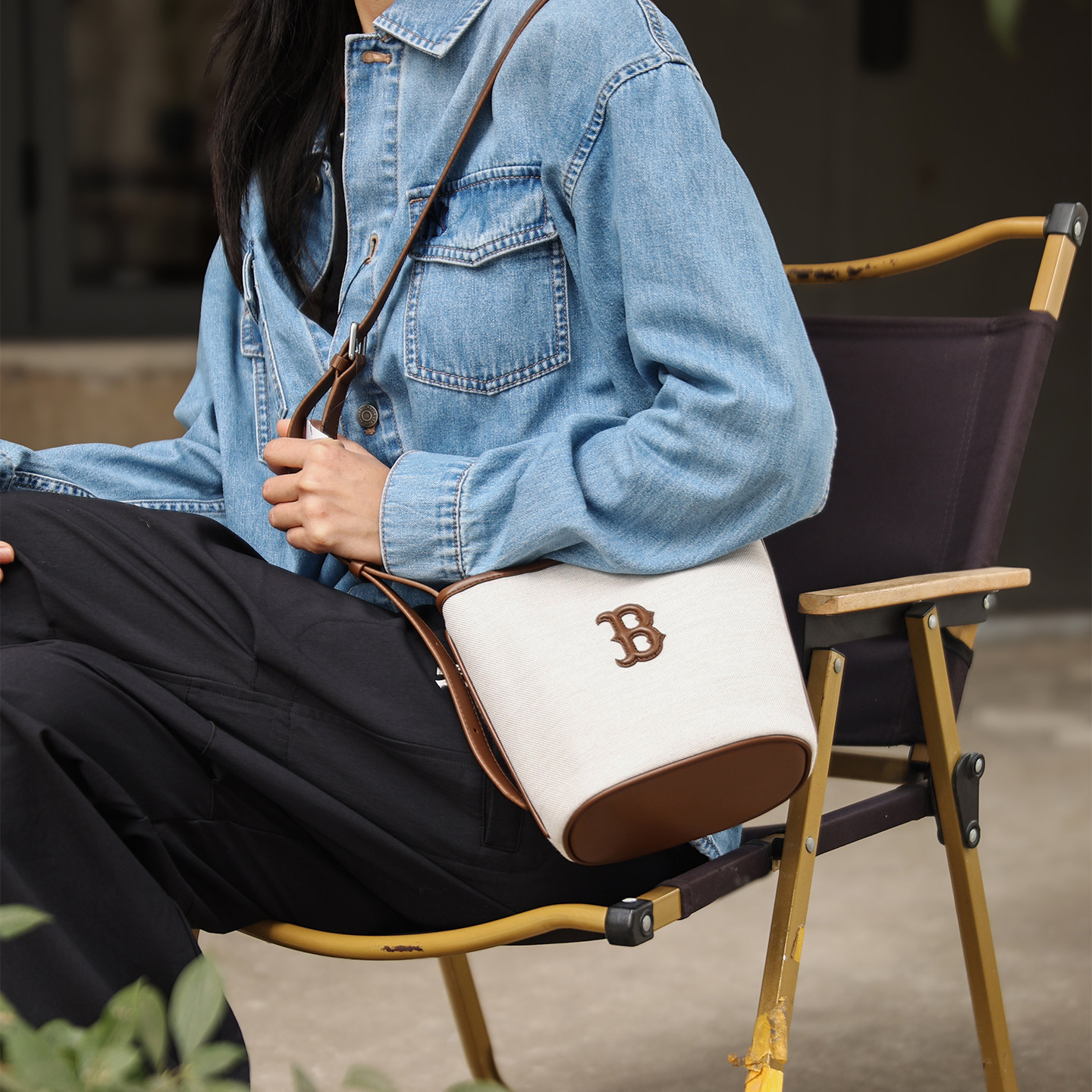 MLB's new classic casual all-match sports shoulder bag
