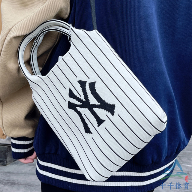 MLB Striped Tote Small Tote Crossbody Bag Tote Bag