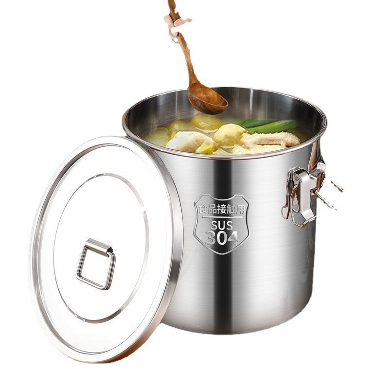 装汤专用保温桶大容量便携式304不锈钢米桶密封桶罐油桶家用米缸,淘宝优惠券,粉丝福利购,淘宝优惠卷