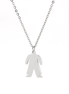 洗澡带不掉色可人小众项链女ins简约日韩版设计吊坠锁骨链百搭女