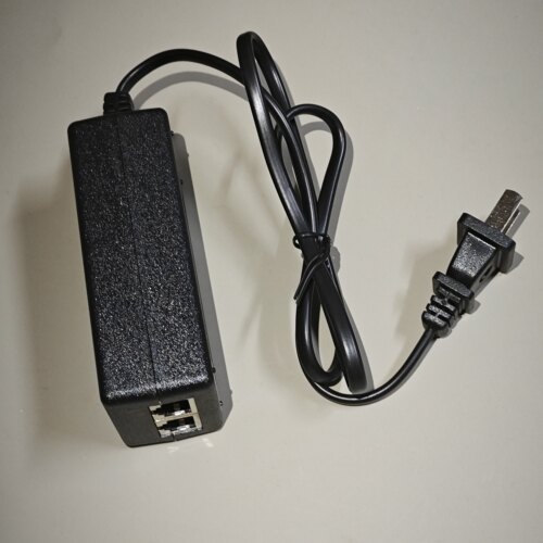 石安POE电源适配器SA-POE4800300D桌面式监控48V300mA双网口原装 - 图1