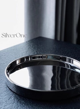 SilverOne几何收纳托盘轻奢高级