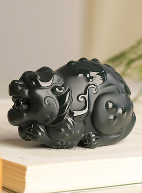 貔貅手把件新疆和田玉细料真品玉
