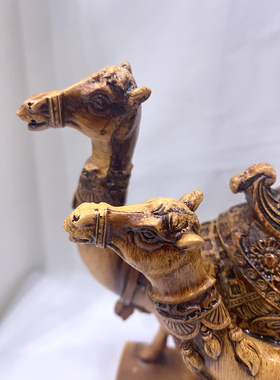 新疆旅游纪念品骆驼摆件树脂工艺品家居装饰客厅桌面小摆设