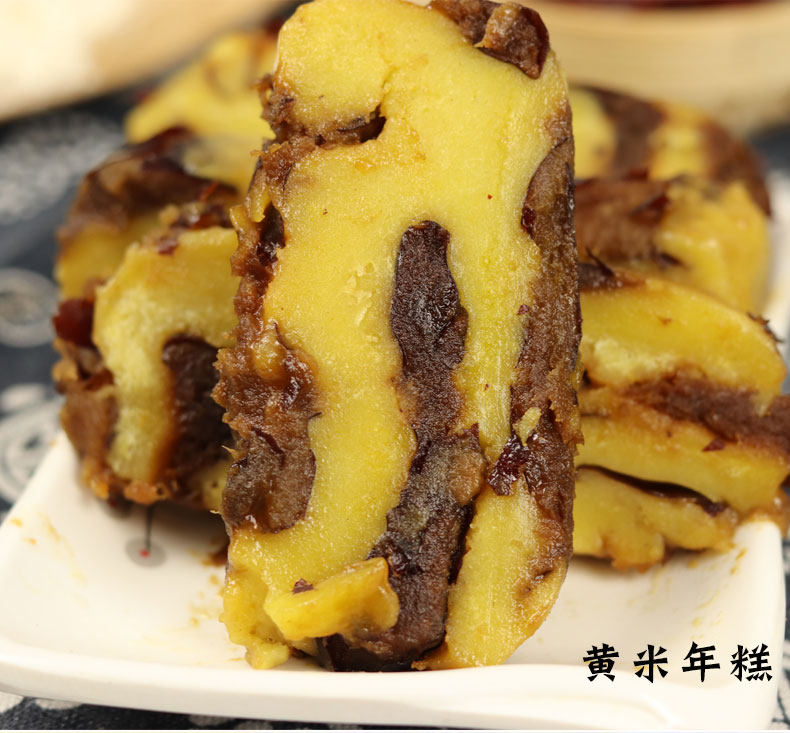 黄米面年糕山西糕面东北大黄米油炸糕粘豆包特粘糯黏黍子面5斤装_虎窝淘