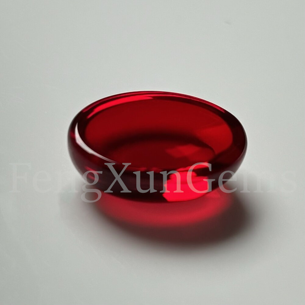 椭圆形平底素面红玻裸石 5A蛋形光面大红色玻璃宝石DIY饰品主石钻,淘宝优惠券,粉丝福利购,淘宝优惠卷