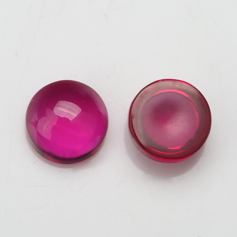 圆形平底素面 红宝石 裸石 5#红刚玉 玫红色 人造宝石 1.5~20mm,淘宝优惠券,粉丝福利购,淘宝优惠卷