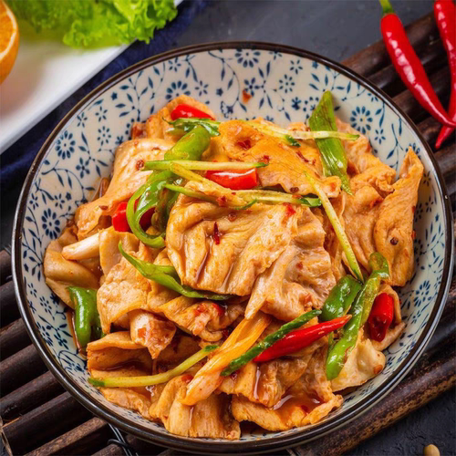 素豆耳干货豆制品大豆蛋白人造肉散装火锅豆皮凉拌菜麻辣烫卤煮 - 图1