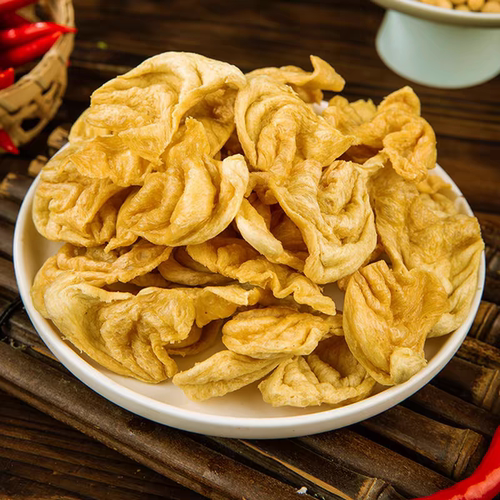 素豆耳干货豆制品大豆蛋白人造肉散装火锅豆皮凉拌菜麻辣烫卤煮 - 图0