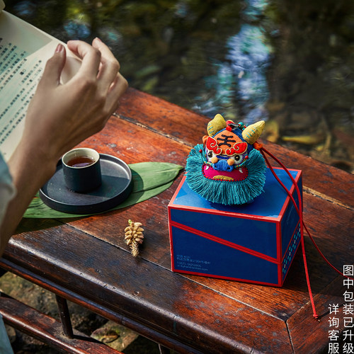 王的手创 龙香囊diy材料包手工刺绣香包中草药艾草原创挂件随身 - 图3