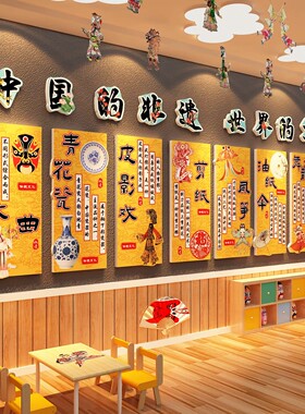 中国丝绸之路文化墙贴幼儿园环创材料布置主题教室黑板报装饰素材