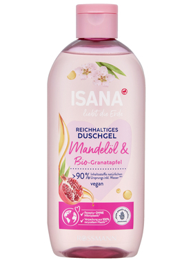 isana沐浴露坚果油葡萄石榴250ml