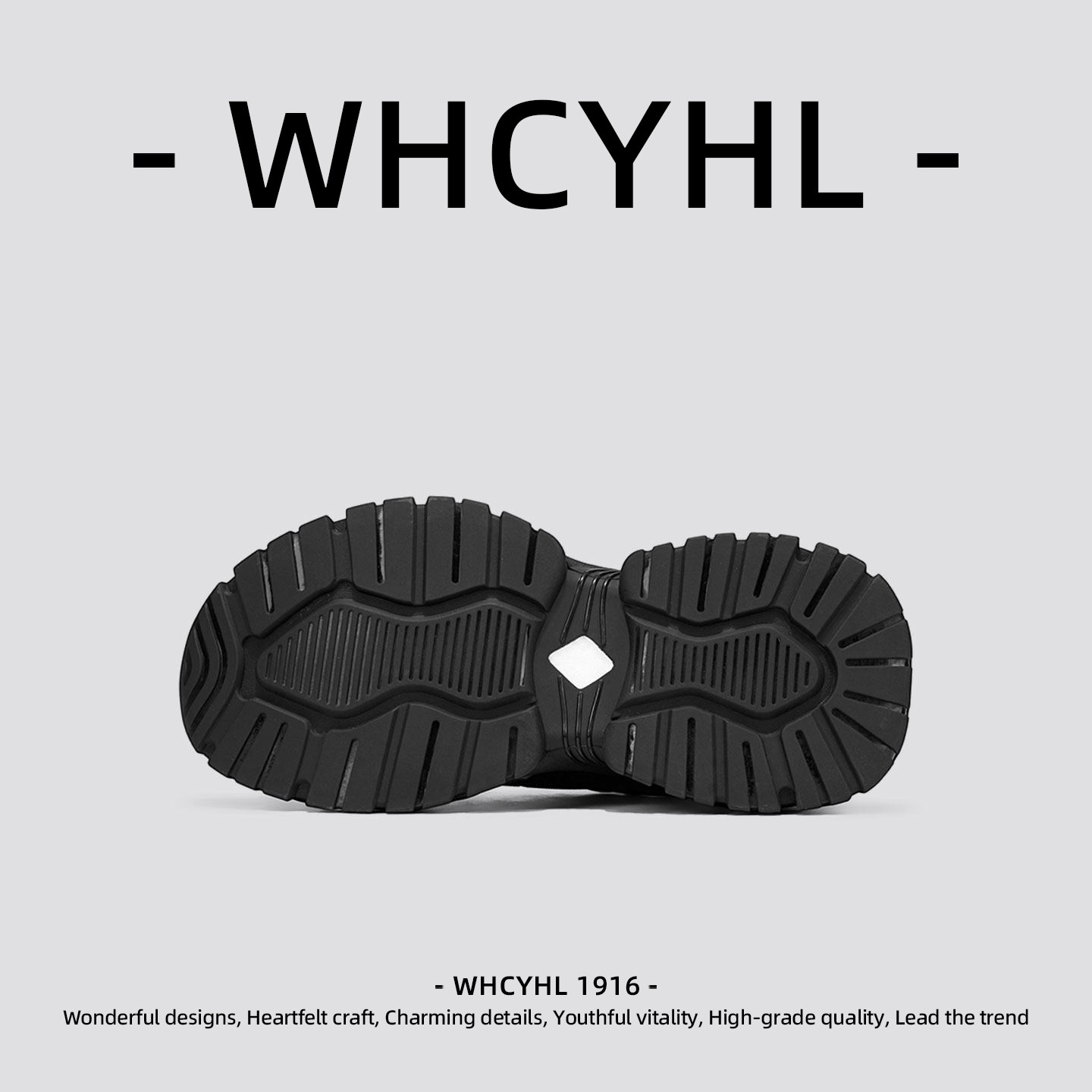 【轻奢潮牌】WHCYHL男鞋2026春季新款小众厚底老爹鞋男款休闲鞋子,淘宝优惠券,粉丝福利购,淘宝优惠卷