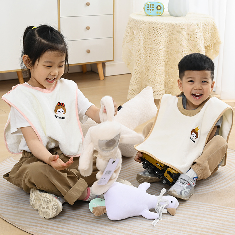 Children's washcloths, infant and toddler waterproof and anti-dirty saliva wipes