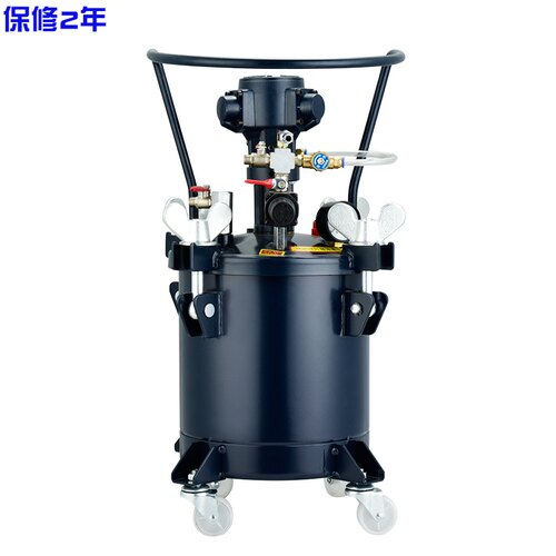 台湾气动压力桶自动搅拌喷漆压力罐 喷涂油漆涂料机 不锈钢喷胶罐 - 图3