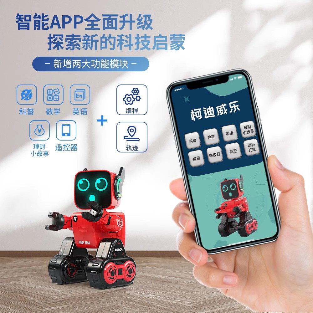 2025年新款会说话的机器人高级黑科技智能玩具女孩3儿童生日礼物6