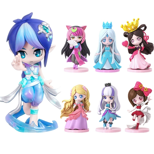 叶罗丽 Фигурка, наряд маленькой принцессы, игрушка, 2022, популярно в интернете, новая коллекция, полный комплект, 2023, подарок на день рождения