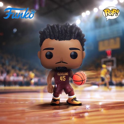 Funko Pop 篮球NBA手办詹姆斯库里杜兰特约基齐东契奇布克坎宁安 - 图1
