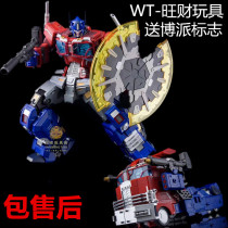 Wang Caitoys WT-02 IDW Commander of the Guan Sky OP Column Deformed Toy Car Human Robot Alloy