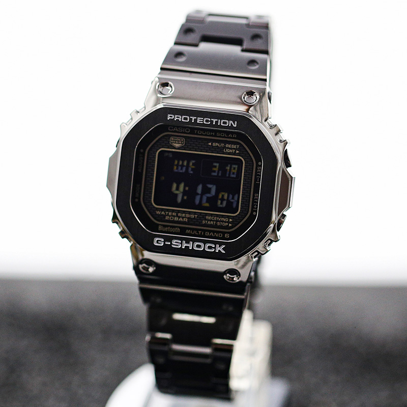 卡西欧G-SHOCK GMW-B5000GD-1/9/4/PB-6电波蓝牙小方块男手表防水 - 图2