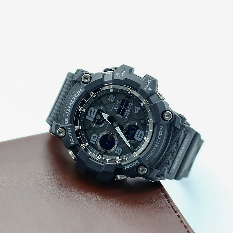 卡西欧CASIO手表 G-SHOCK GWG-100/1000-1A/1A3/1A8光能电波男表-图0