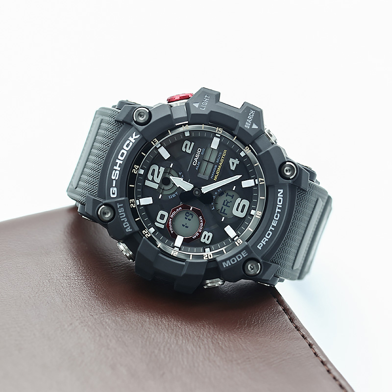 卡西欧CASIO 手表 G-SHOCK GWG-100/1000-1A8/1A3/1A光能电波男表