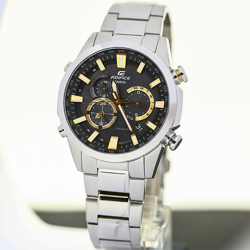 卡西欧手表EQW-T640YD-1A9/T630/A2000/A2100太阳能电波男士腕表 - 图2