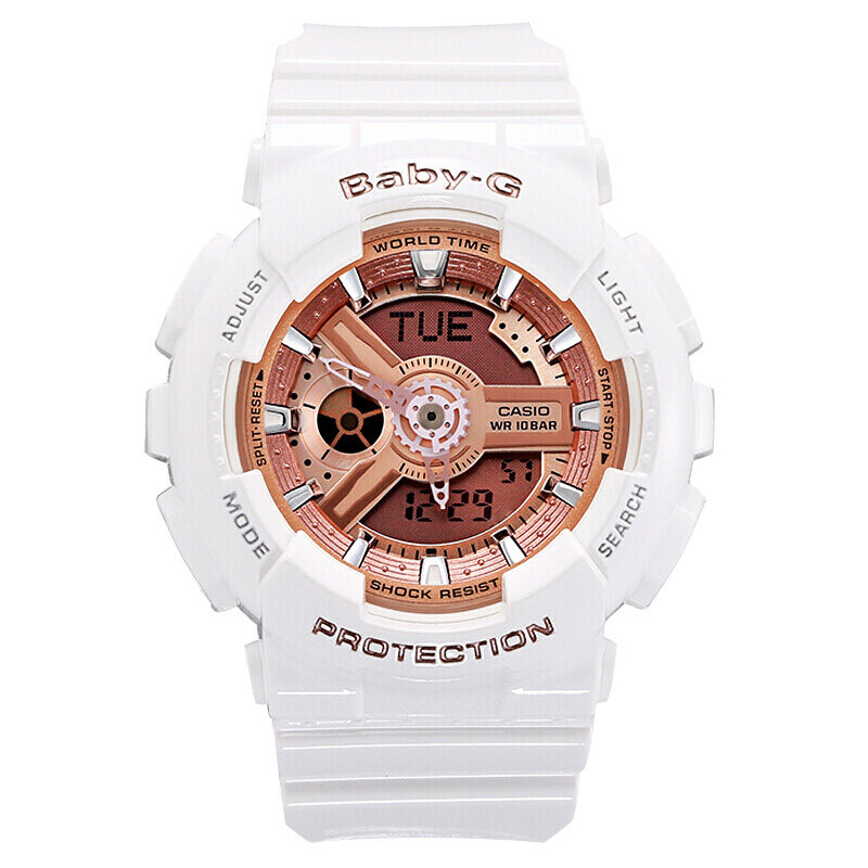 卡西欧手表BABY-G BA-110-7A1/7A3/1A/BA-112/RG/GA 电子女士腕表
