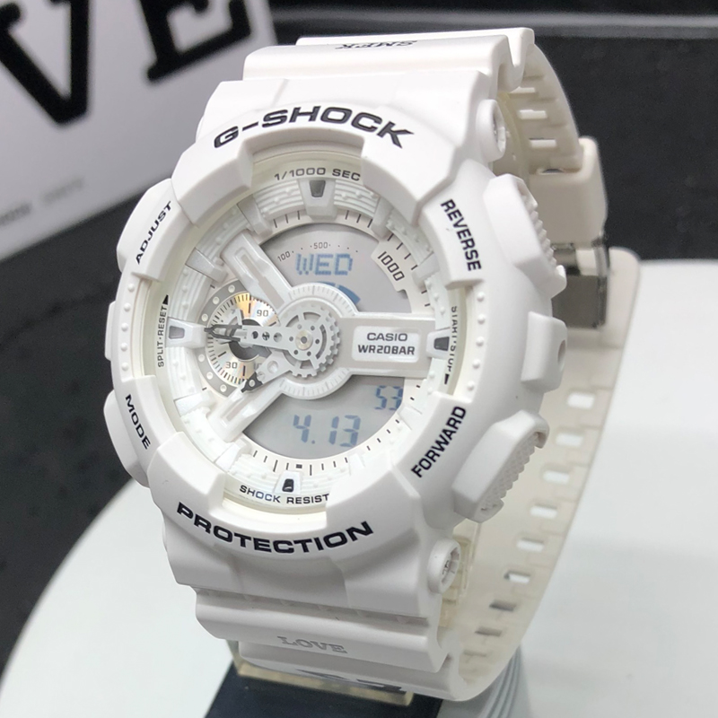 卡西欧手表SMFK合作款防水电子石英男表GA-110MW-7A/GB/MMC-1A - 图3