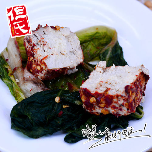 【包邮包破损】四川什邡红白但氏麻辣白菜豆腐乳坛装礼盒特产2斤 - 图2