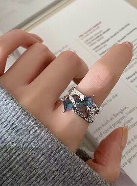 DESIWCEN德斯琛荆棘开口戒指女小