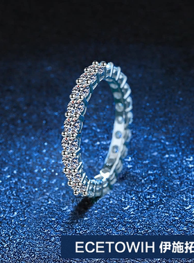 ECETOWIH新款s925纯银石女22克拉