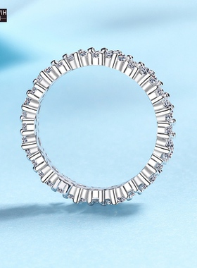 ECETOWIH新款S925纯银全莫桑石