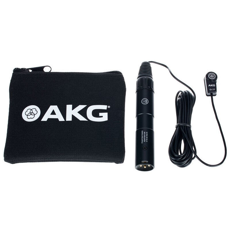 AKG/爱科技 C411 PP C411L电容麦克风吉他弦乐拾音器现场演奏话筒 - 图3