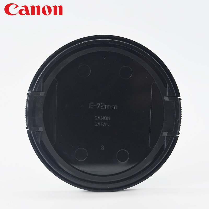 佳能原装 E-72mm 35 1.4L 50 85 1.2 15-85 18-200 72一代镜头盖-图1