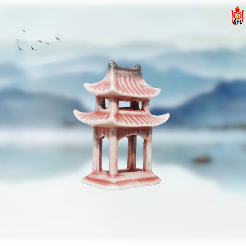 陶瓷吸水石假山盆景装饰品微景观小摆件塔亭配件多肉客厅鱼缸造景,淘宝优惠券,粉丝福利购,淘宝优惠卷