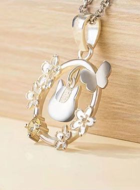 夏目友人猫咪老师项链饰品