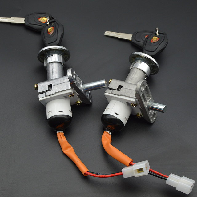 Qiaoge electric car electric door lock faucet lock Yadi ໄຟຟ້າລົດກະແຈສະຫຼັບ Emma turtle power lock