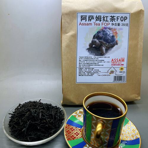 【阿萨姆红茶】assam印度红茶FOP 台湾奶茶及烘焙原料 250gX1袋 - 图2