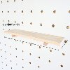 Hole board accessories storage rack partition layer board storage rack 10mm12mm15mm walnut color wood color storage board